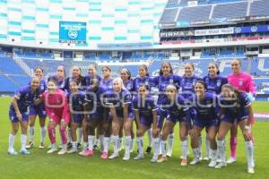 FÚTBOL FEMENIL . PUEBLA VS RAYADAS