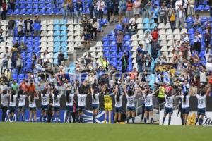 FÚTBOL FEMENIL . PUEBLA VS RAYADAS