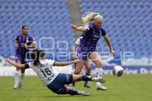 FÚTBOL FEMENIL . PUEBLA VS RAYADAS