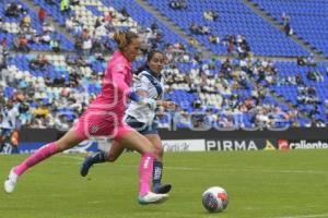 FÚTBOL FEMENIL . PUEBLA VS RAYADAS