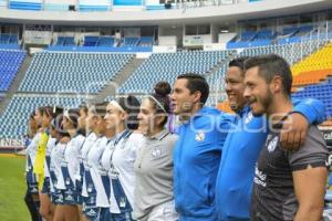 FÚTBOL FEMENIL . PUEBLA VS RAYADAS