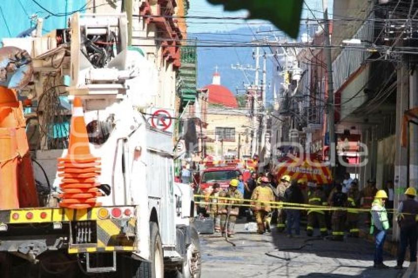 ATLIXCO . INCENDIO