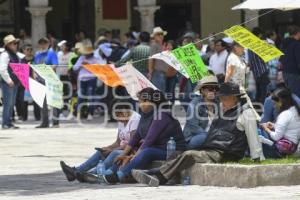 TLAXCALA . MANIFESTACIÓN SINDICATOS