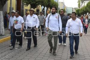 TLAXCALA . MANIFESTACIÓN SINDICATOS