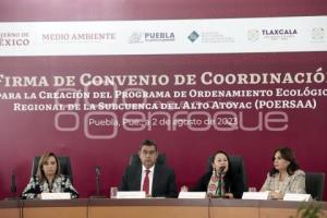 GOBIERNO ESTATAL . FIRMA DE CONVENIO