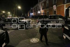 TLAXCALA . DESALOJO MANIFESTANTES