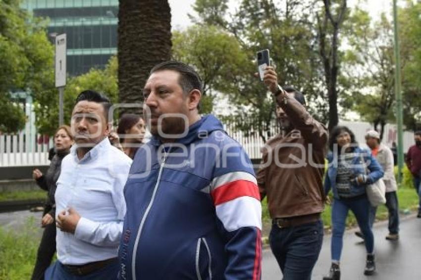 TLAXCALA . MANIFESTACIÓN SINDICATOS