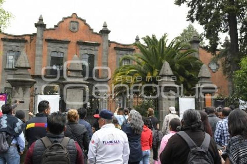 TLAXCALA . MANIFESTACIÓN SINDICATOS