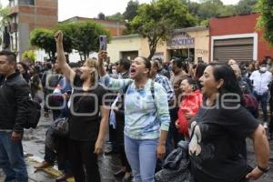 TLAXCALA . MANIFESTACIÓN SINDICATOS