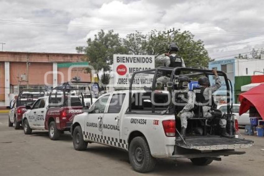 SEGURIDAD . MERCADO MORELOS