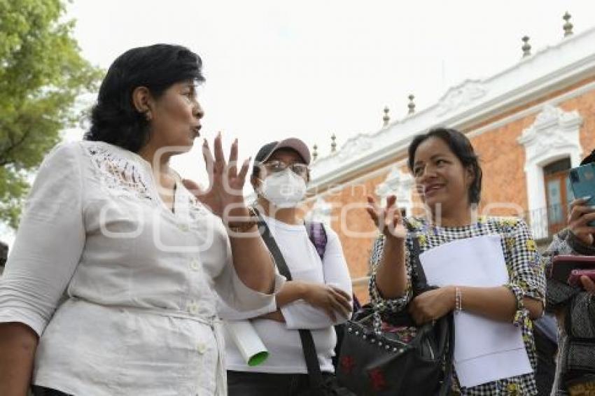 TLAXCALA . MANIFESTACIÓN CAI