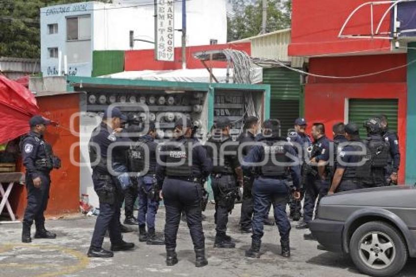 SEGURIDAD . MERCADO MORELOS