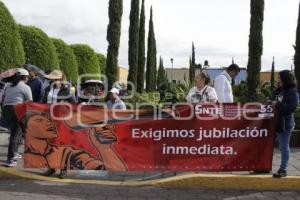 TLAXCALA . MANIFESTACIÓN SINDICATOS