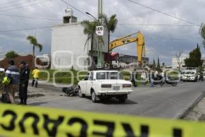 TLAXCALA . ACCIDENTE MOTOCICLISTA