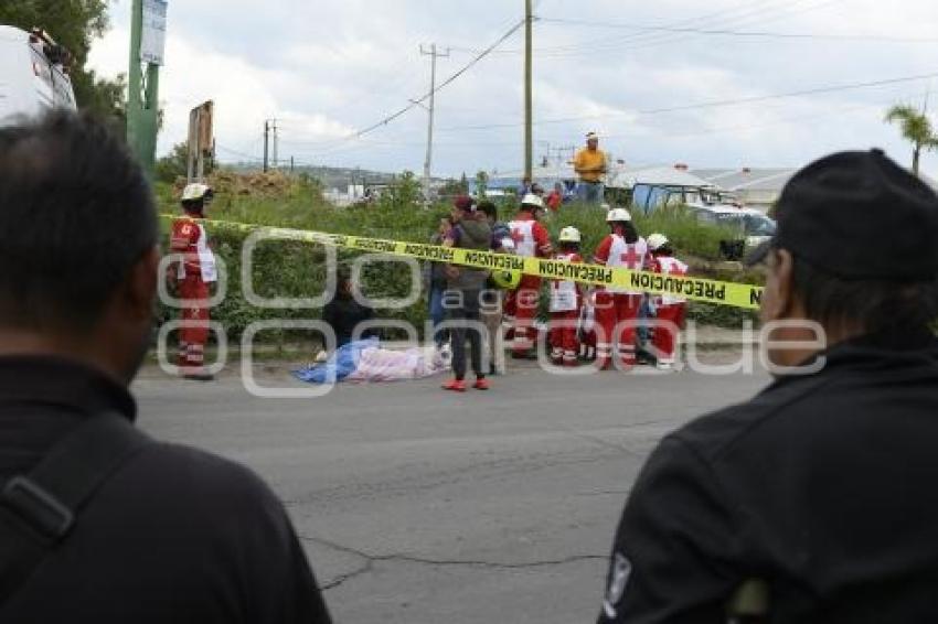 TLAXCALA . ACCIDENTE MOTOCICLISTA