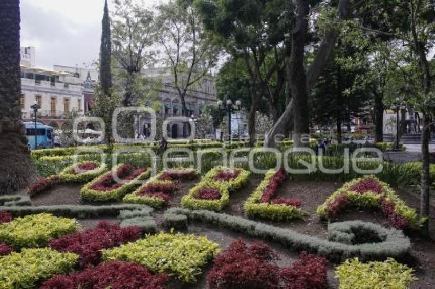 ZÓCALO . LETRAS PUEBLA