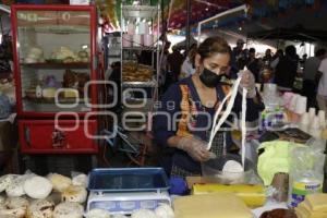 SAN ANDRÉS CHOLULA . FERIA DEL QUESO