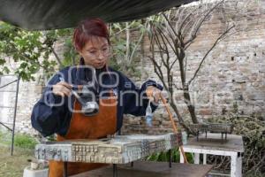 MAQUETA DE PUEBLA . RESTAURACIÓN