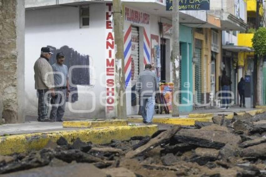 TLAXCALA . REHABILITACIÓN CALLES