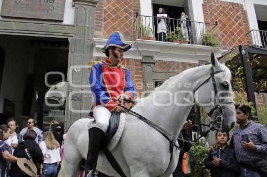 LA CABALGATA DE ITURBIDE