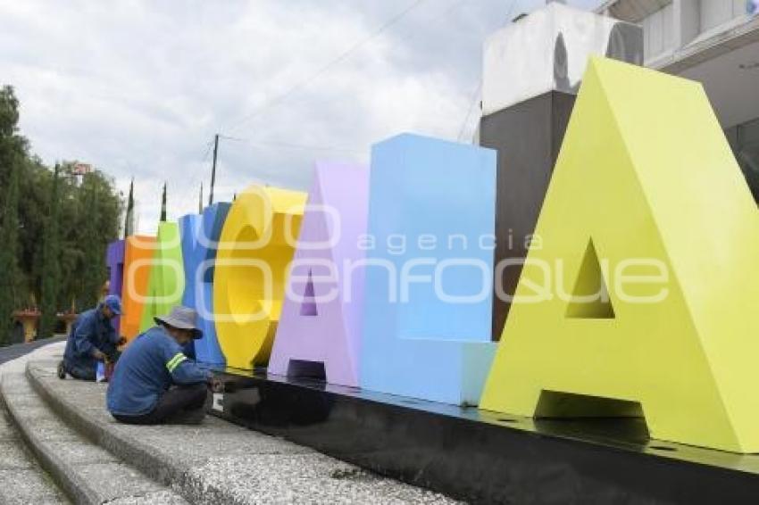 TLAXCALA . PREPARATIVOS FERIA