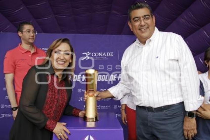 TROPHY TOUR . MUNDIAL VOLEIBOL TLAXCALA