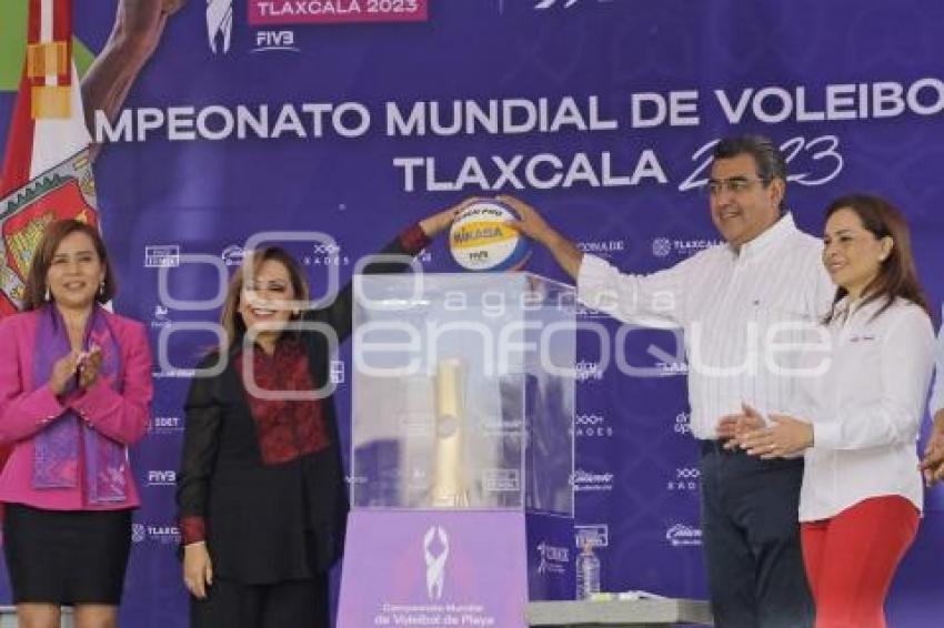 TROPHY TOUR . MUNDIAL VOLEIBOL TLAXCALA