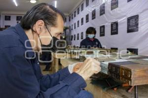 MAQUETA DE PUEBLA . RESTAURACIÓN