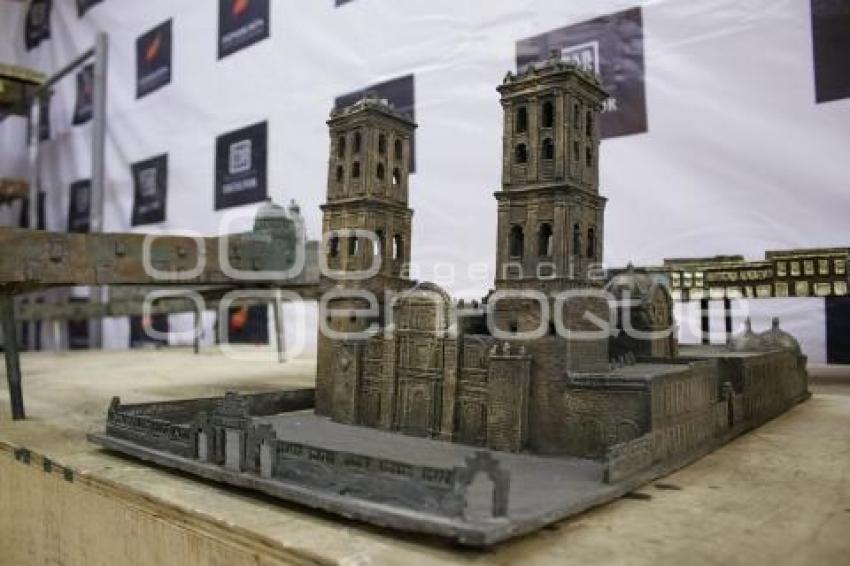 MAQUETA DE PUEBLA . RESTAURACIÓN