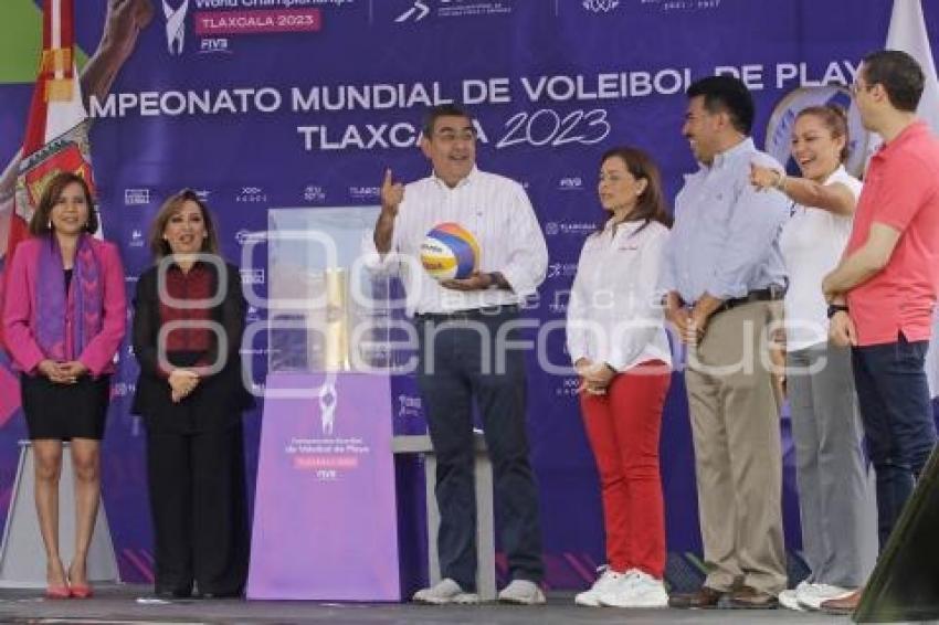 TROPHY TOUR . MUNDIAL VOLEIBOL TLAXCALA