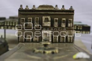 MAQUETA DE PUEBLA . RESTAURACIÓN