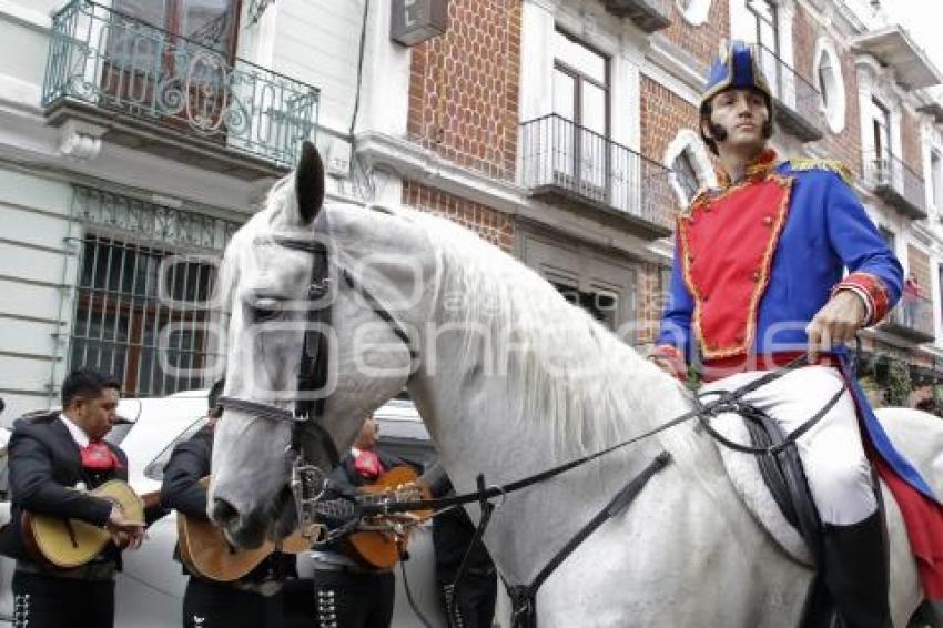 LA CABALGATA DE ITURBIDE