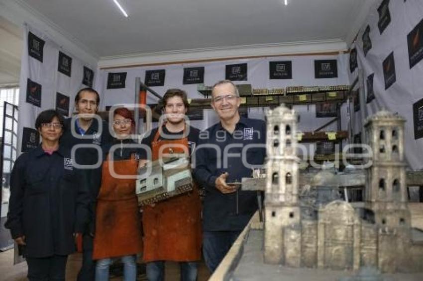 MAQUETA DE PUEBLA . RESTAURACIÓN