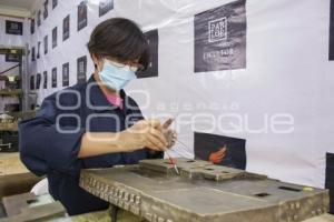 MAQUETA DE PUEBLA . RESTAURACIÓN