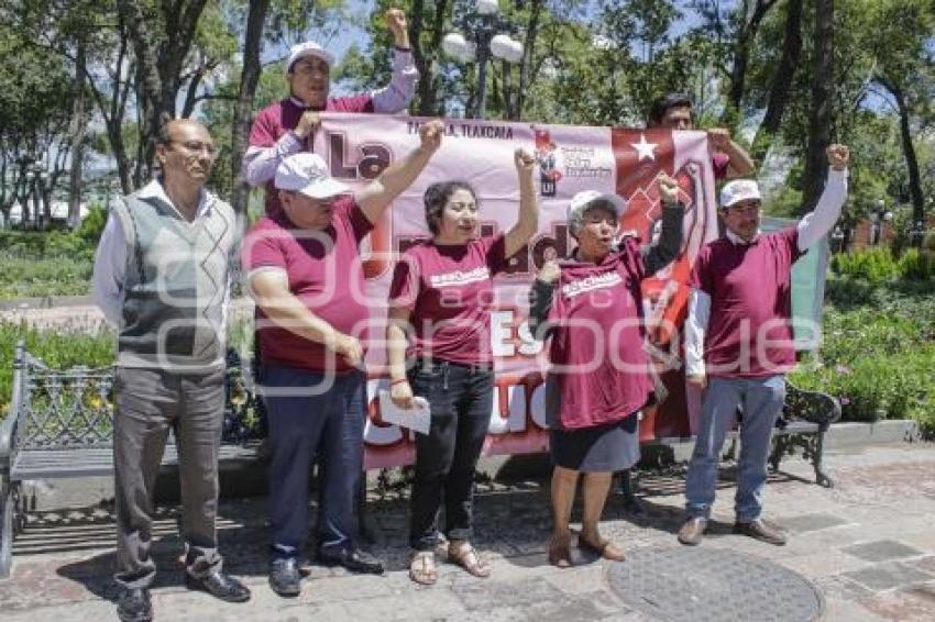 TLAXCALA . MOVIMIENTO UNIDAD DE LAS IZQUIERDAS