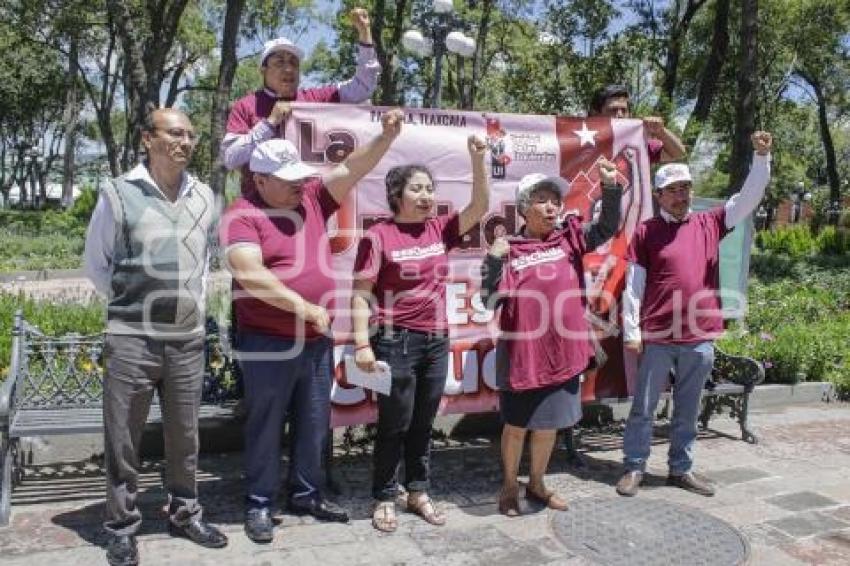 TLAXCALA . MOVIMIENTO UNIDAD DE LAS IZQUIERDAS