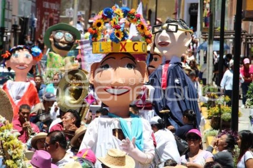 ATLIXCO . DESFILE DE MOJIGANGAS