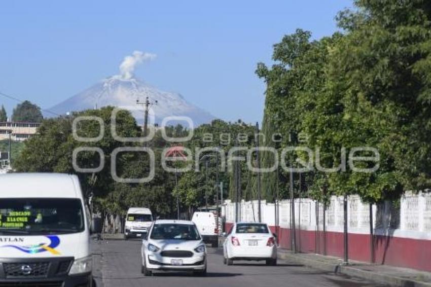 TLAXCALA . VOLCÁN POPOCATÉPETL