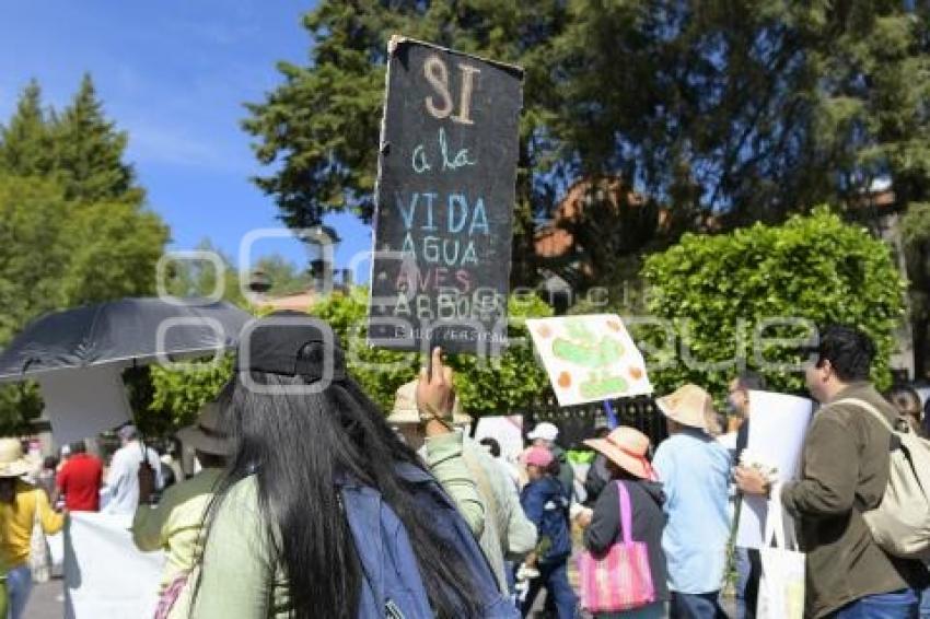 TLAXCALA . MARCHA MASIVA