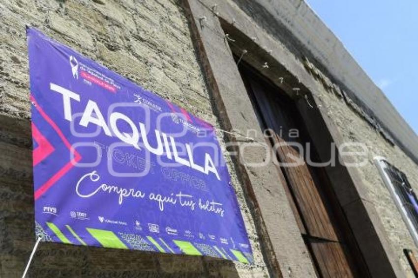 TLAXCALA . TAQUILLA VOLEIBOL