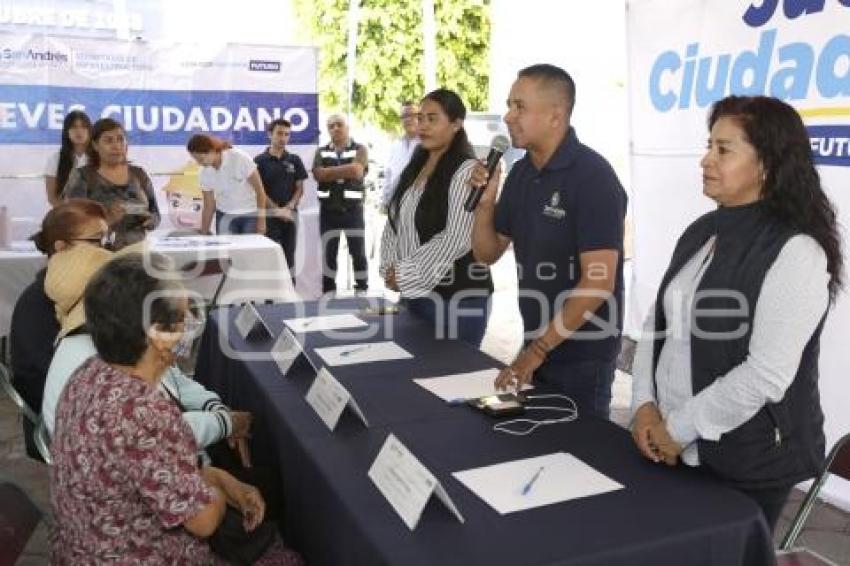 SAN ANDRÉS CHOLULA . JUEVES CIUDADANO