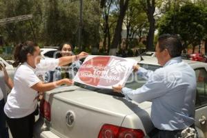 TLAXCALA . CARAVANA FAVOR GOBERNADORA