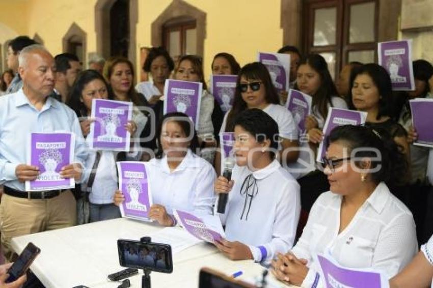 TLAXCALA . PASAPORTE VIOLETA