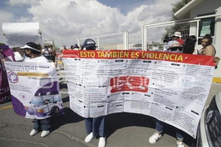 PROTESTA PATRULLA FEMINISTA