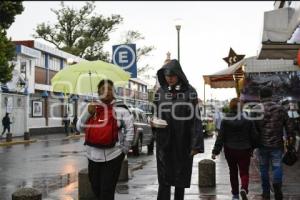 TLAXCALA . LLUVIA