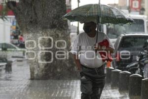 TLAXCALA . LLUVIA