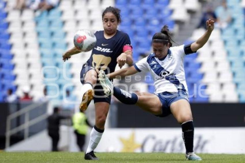 FÚTBOL FEMENIL . PUEBLA VS PUMAS