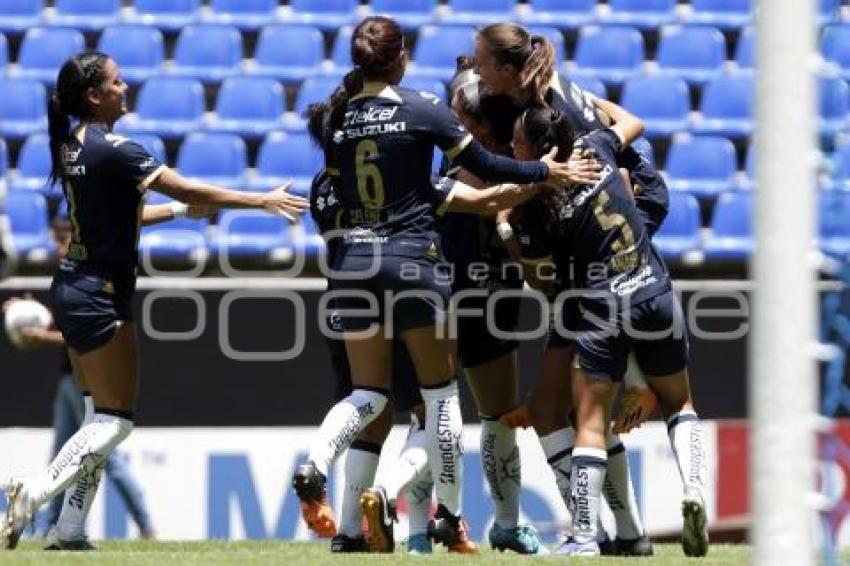 FÚTBOL FEMENIL . PUEBLA VS PUMAS