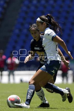 FÚTBOL FEMENIL . PUEBLA VS PUMAS