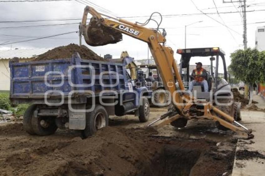 SAN ANDRÉS CHOLULA. INSTALACIÓN DE DRENAJE